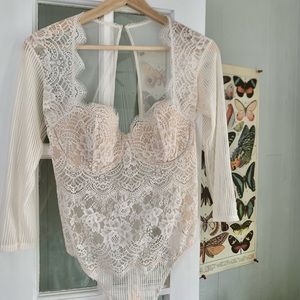 Victoria’s Secret Lace Bodysuit
